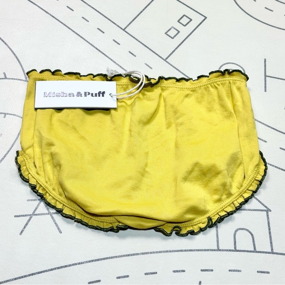 Misha & Puff Ruffle Briefs in Dandelion - Picture 2 of 3